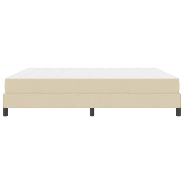 Box spring seng Creme 180 x 200 cm Stof