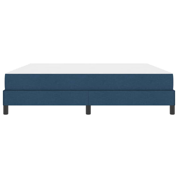 Box spring seng med madras Blå 180 x 200 cm Stof