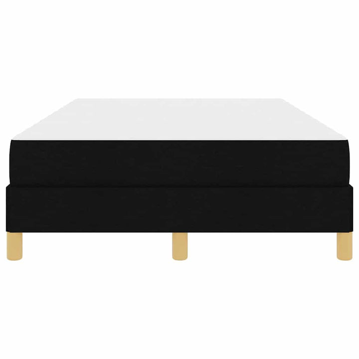 Box spring seng med madras Sort 120 x 190 cm Stof