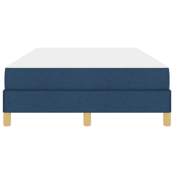 Box spring seng med madras Blå 120 x 190 cm Stof