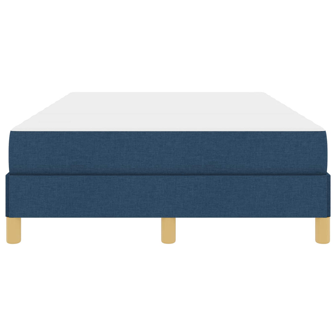 Box spring seng med madras Blå 120 x 200 cm Stof