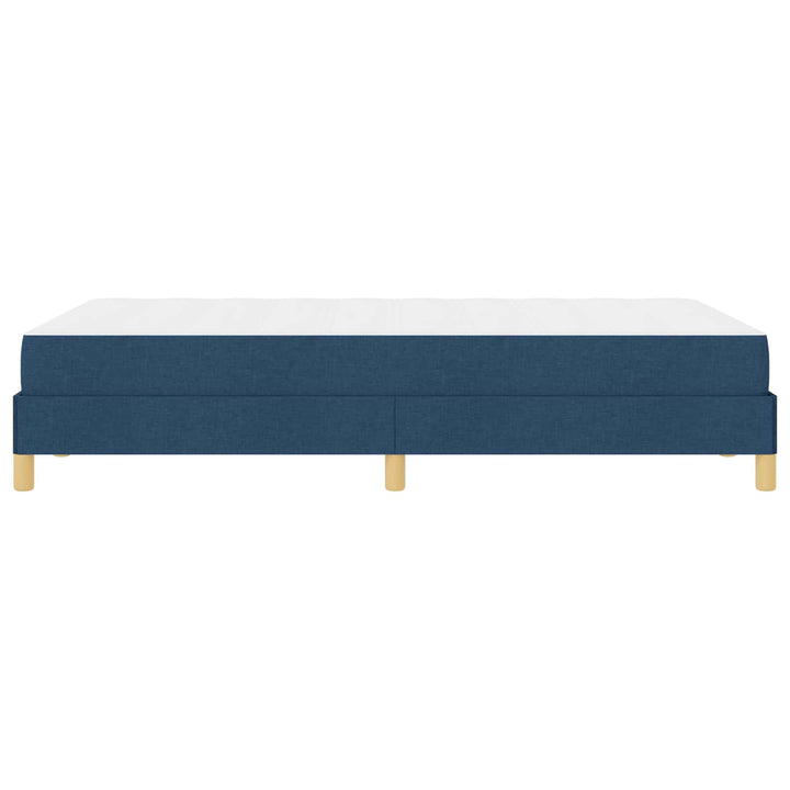 Box spring seng med madras Blå 120 x 200 cm Stof