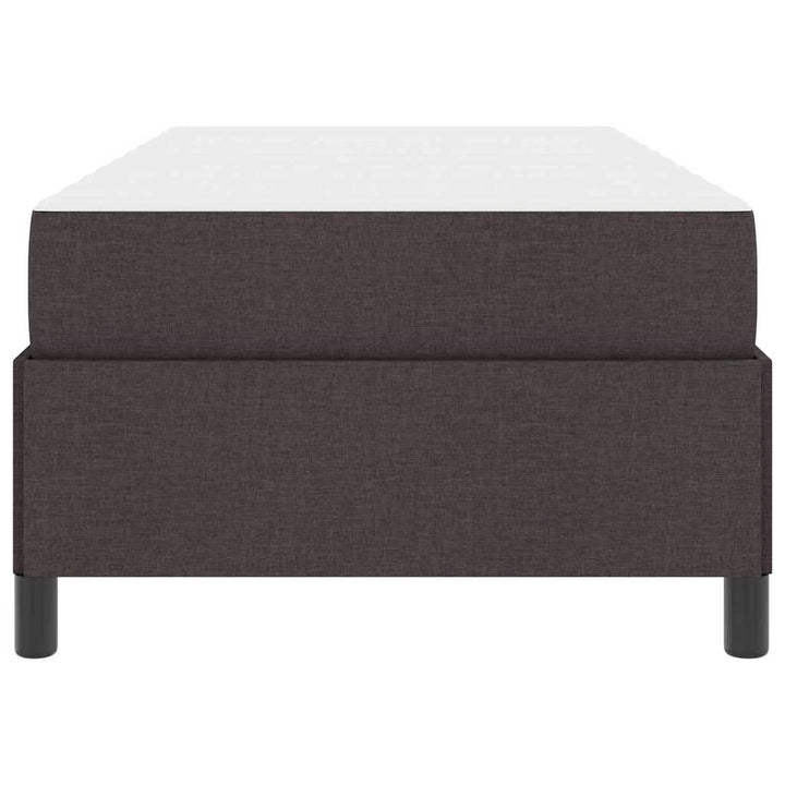 Box spring seng Mørk Brun 80 x 200 cm Stof