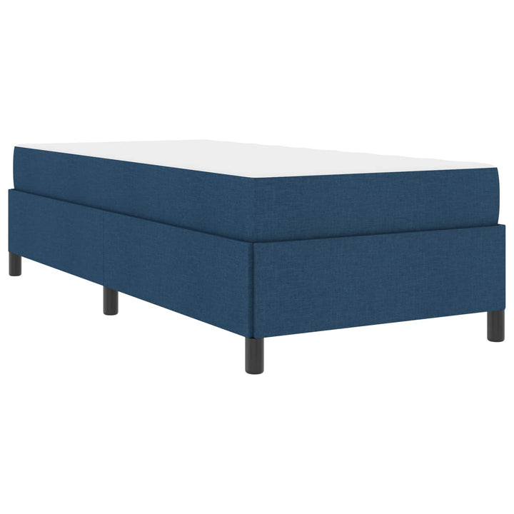 Box spring seng Blå 80 x 200 cm Stof