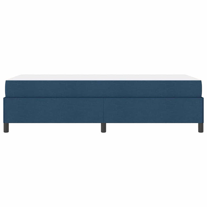 Box spring seng Blå 90 x 200 cm Stof