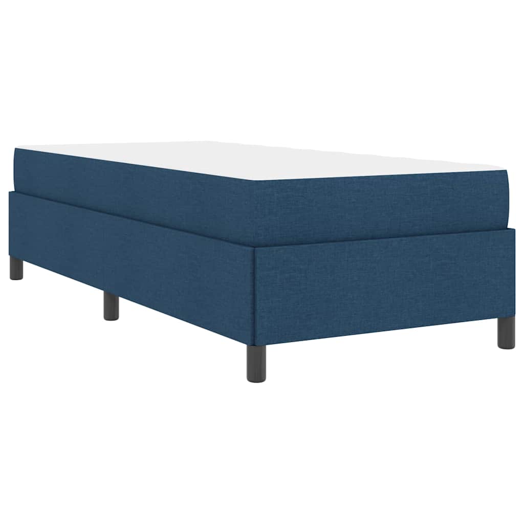 Box spring seng Blå 100 x 200 cm Stof