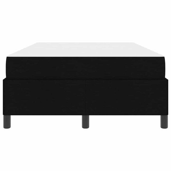 Box spring seng Sort 120 x 190 cm Stof