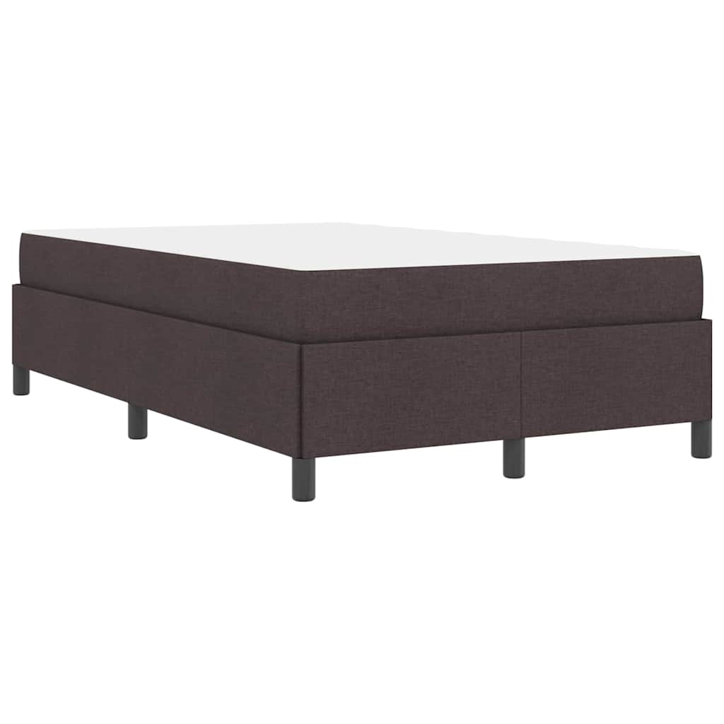 Box spring seng Mørk Brun 120 x 190 cm Stof