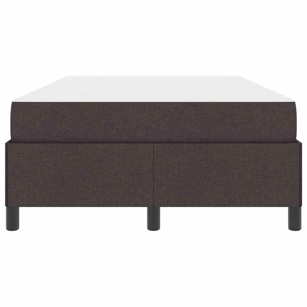 Box spring seng Mørk Brun 120 x 190 cm Stof