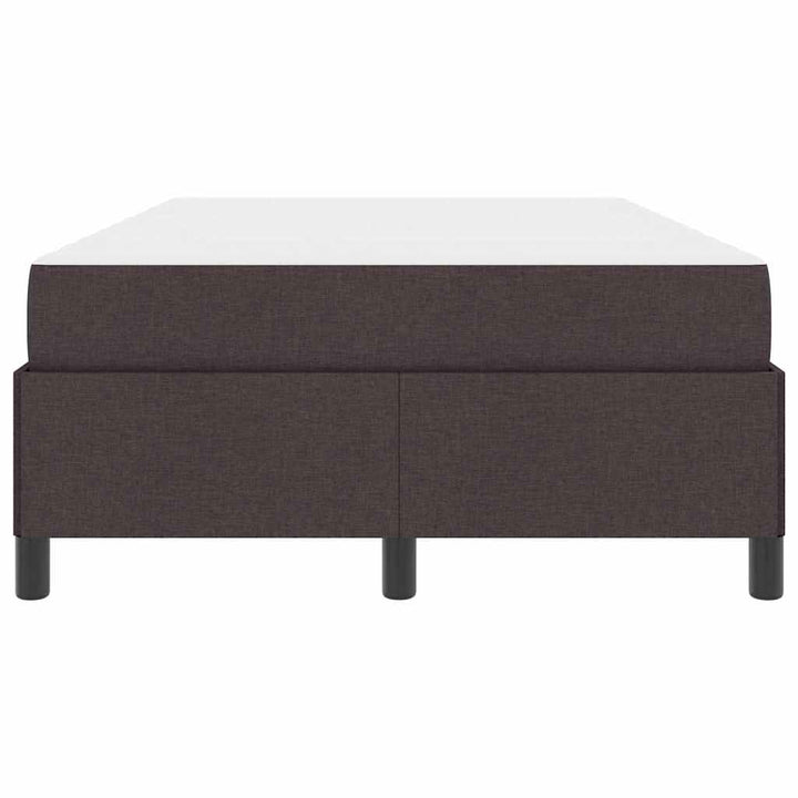 Box spring seng Mørk Brun 120 x 190 cm Stof