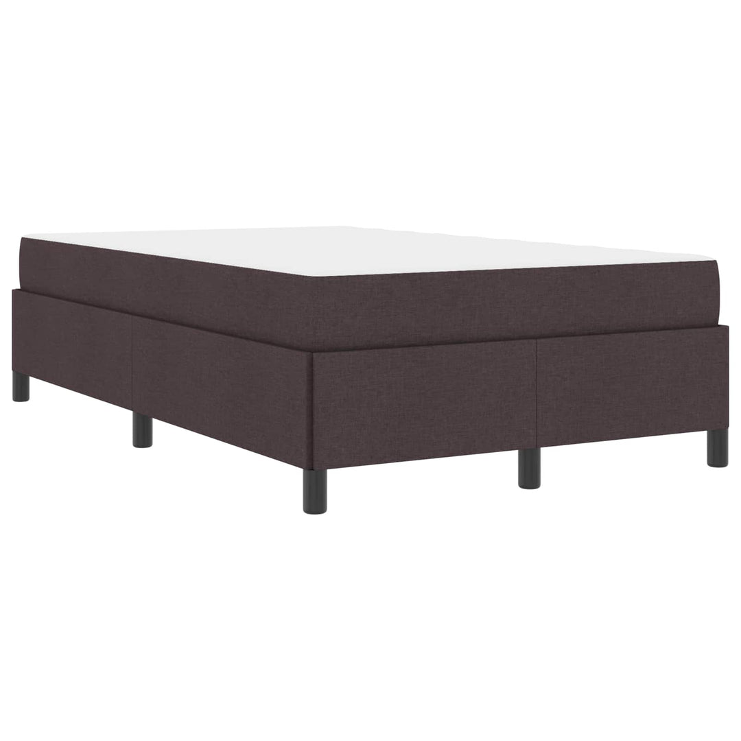 Box spring seng Mørk Brun 120 x 200 cm Stof