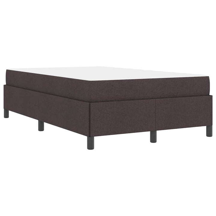 Box spring seng Mørk Brun 120 x 200 cm Stof
