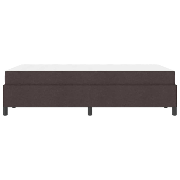 Box spring seng Mørk Brun 120 x 200 cm Stof