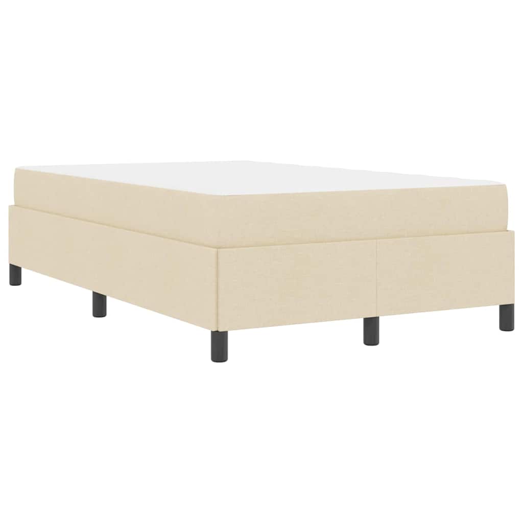Box spring seng Creme 120 x 200 cm Stof