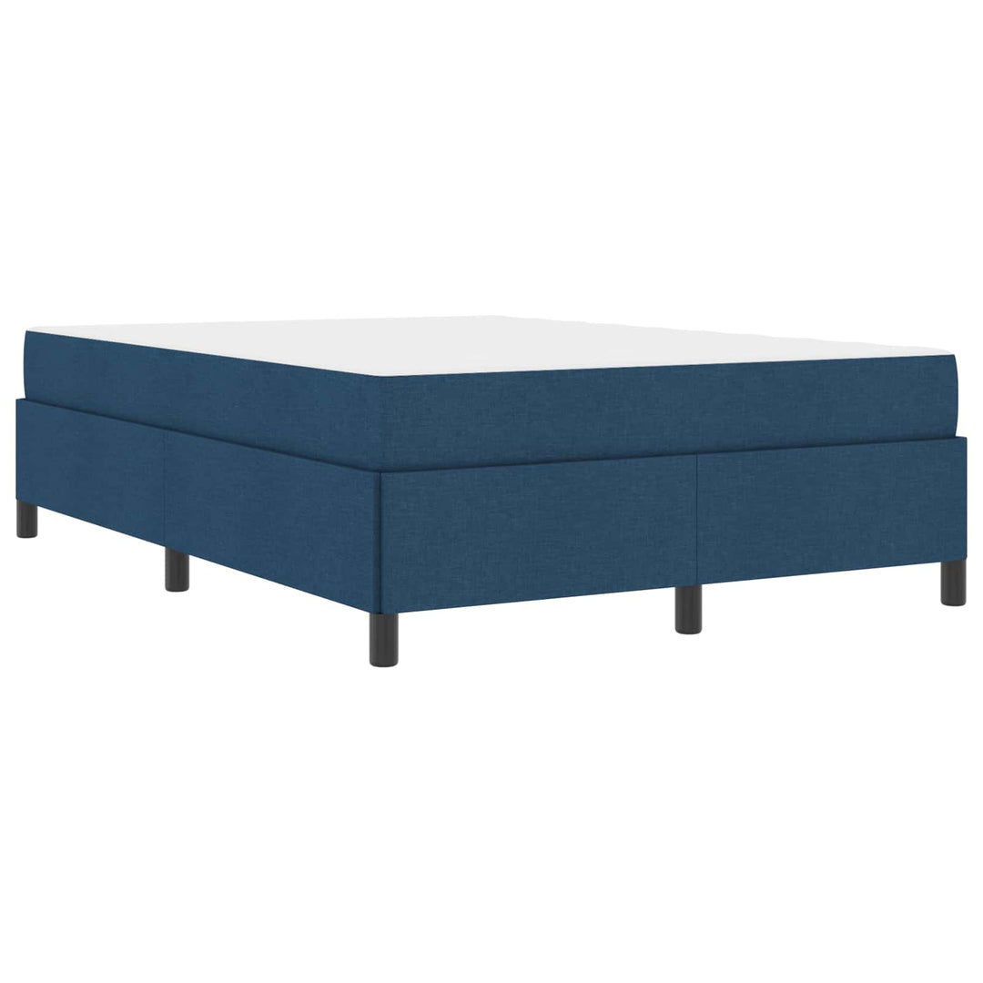 Box spring seng Blå 140 x 200 cm Stof