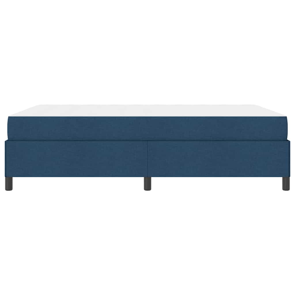 Box spring seng Blå 140 x 200 cm Stof