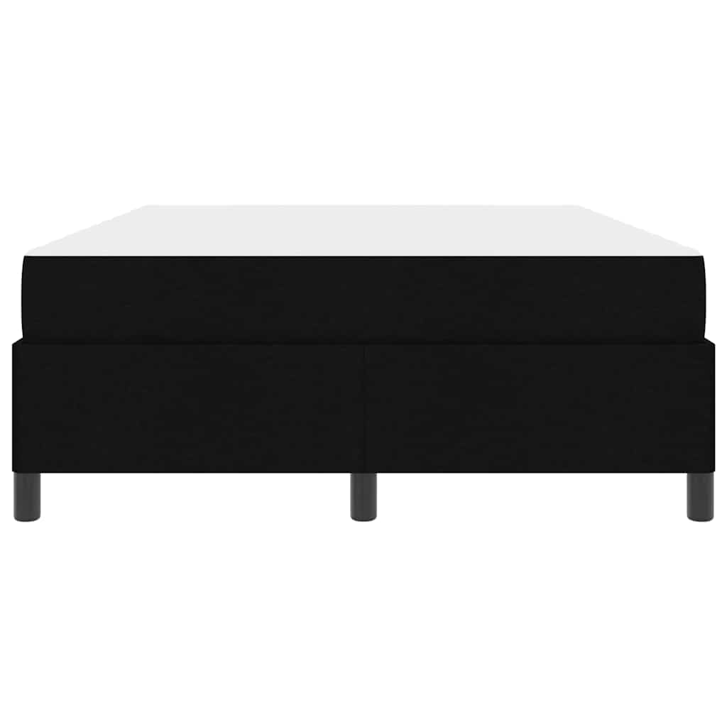 Box spring seng Sort 160 x 200 cm Stof