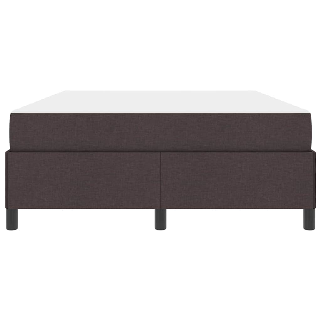 Box spring seng Mørk Brun 160 x 200 cm Stof