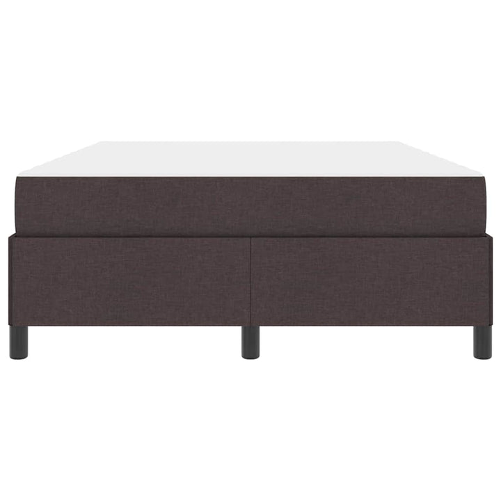 Box spring seng Mørk Brun 160 x 200 cm Stof