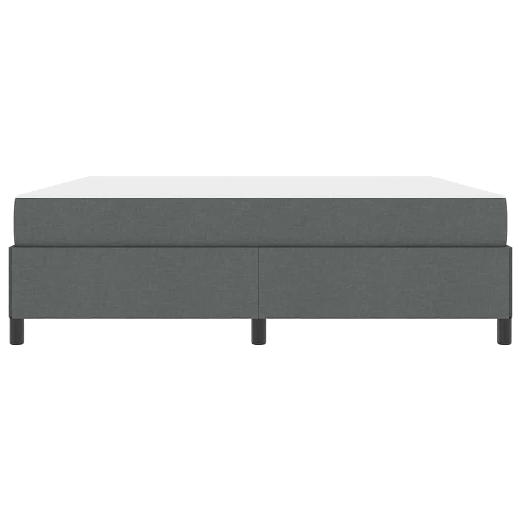 Box spring seng Mørkegrå 180 x 200 cm Stof