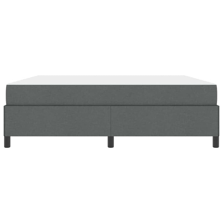 Box spring seng Mørkegrå 180 x 200 cm Stof