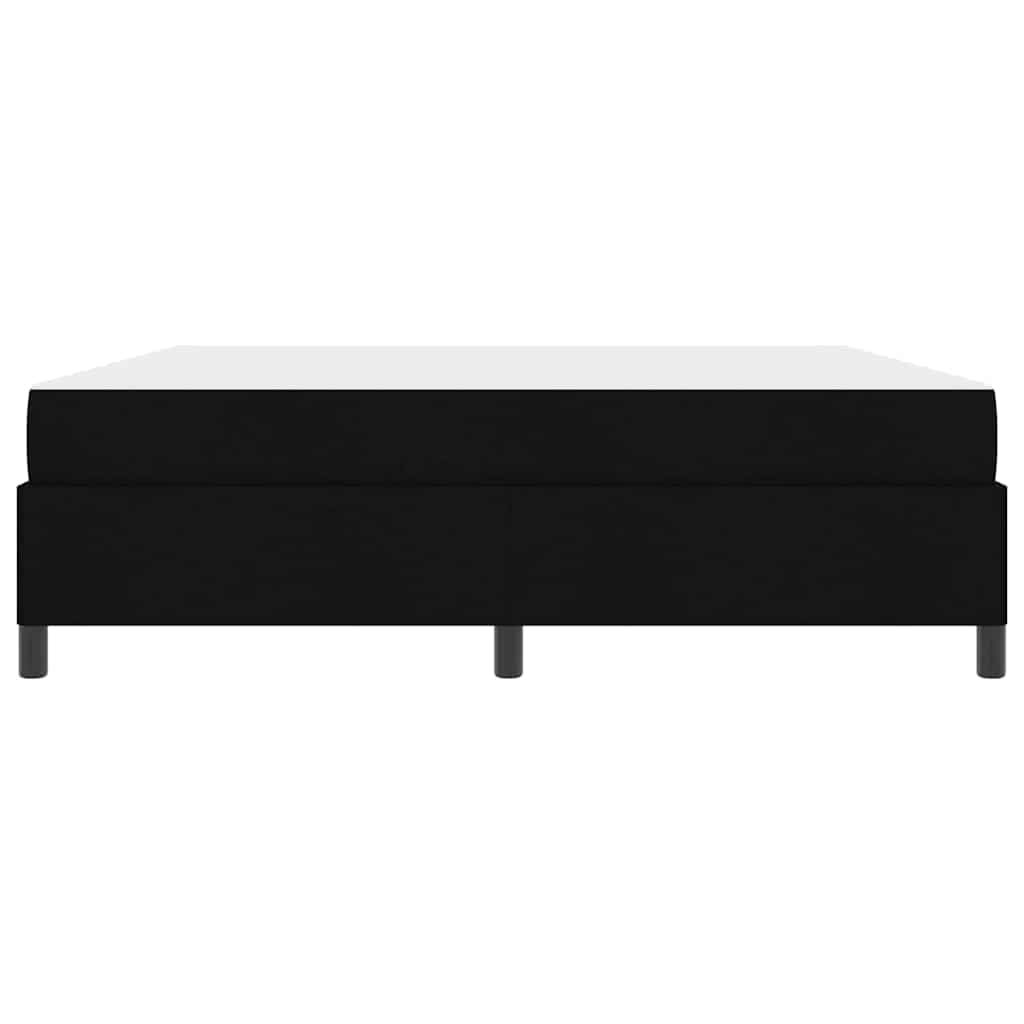 Box spring seng Sort 180 x 200 cm Stof