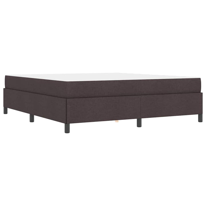 Box spring seng Mørk Brun 180 x 200 cm Stof