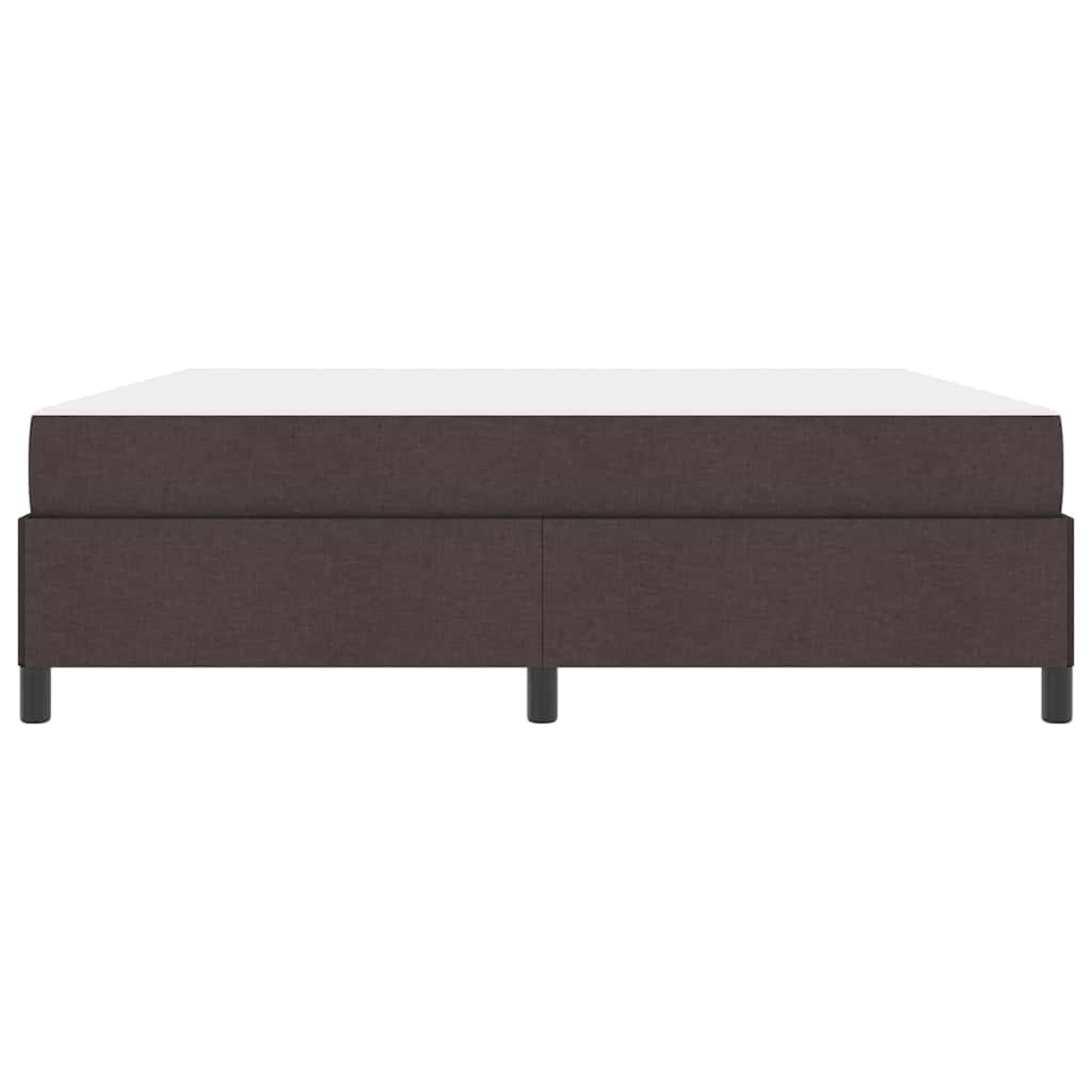 Box spring seng Mørk Brun 180 x 200 cm Stof