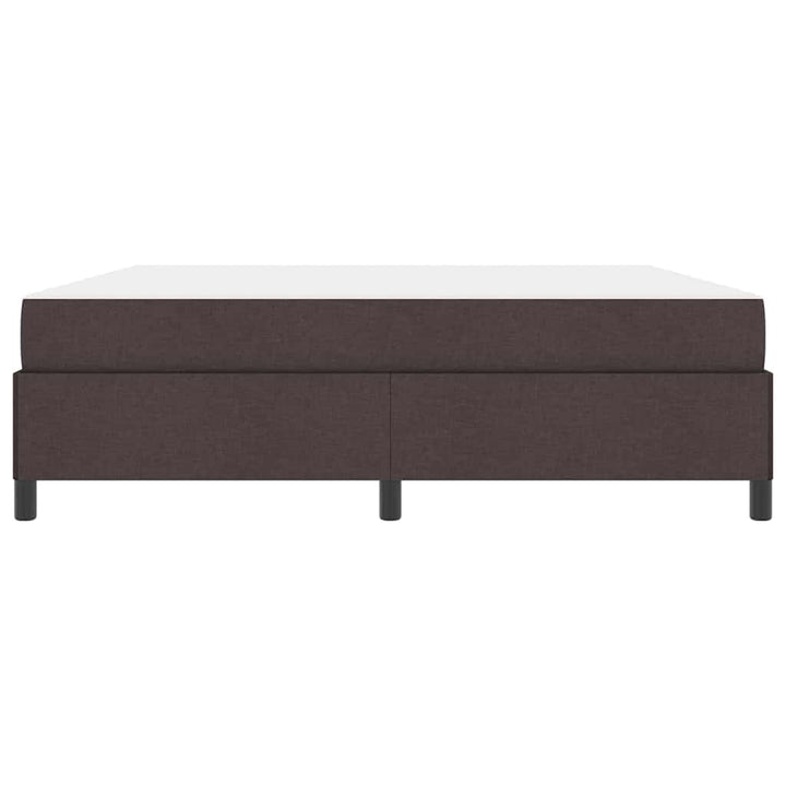 Box spring seng Mørk Brun 180 x 200 cm Stof