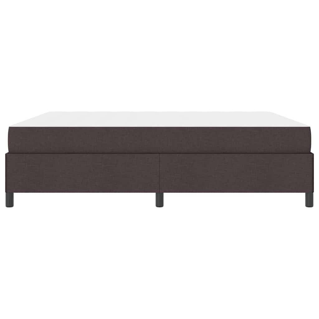 Box spring seng Mørk Brun 180 x 200 cm Stof