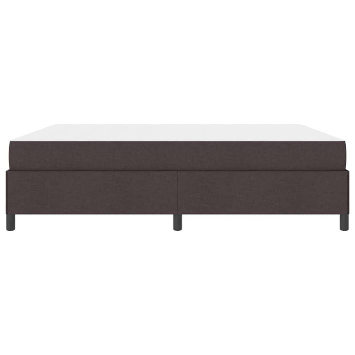 Box spring seng Mørk Brun 180 x 200 cm Stof