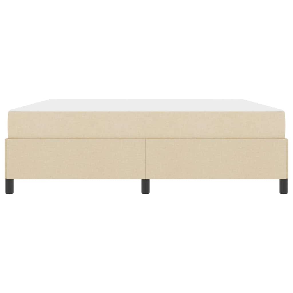 Box spring seng Creme 180 x 200 cm Stof