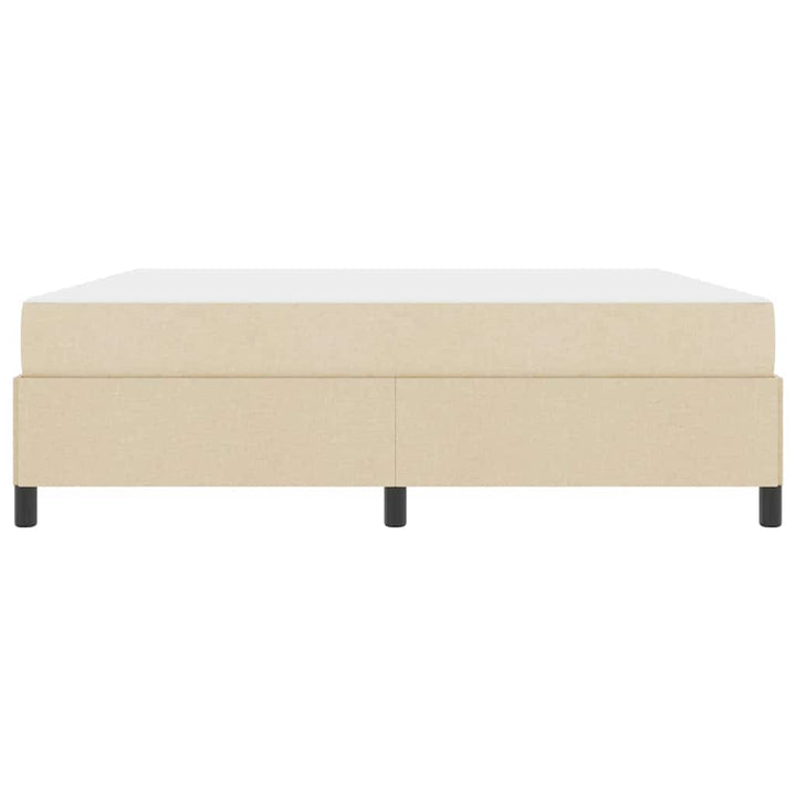 Box spring seng Creme 180 x 200 cm Stof