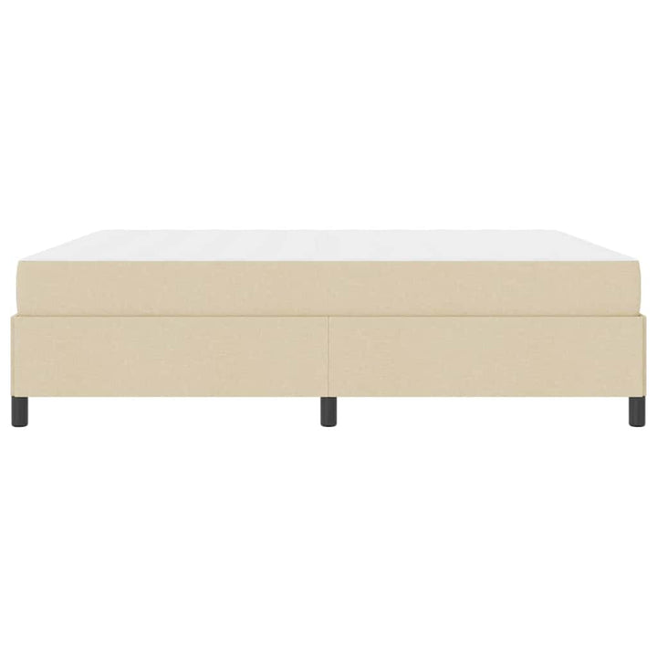 Box spring seng Creme 180 x 200 cm Stof