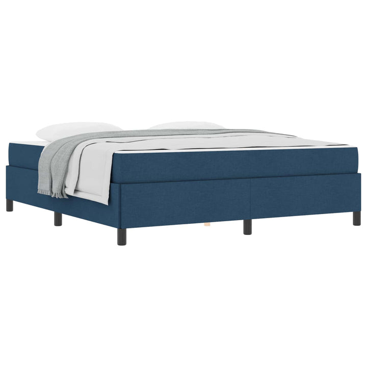 Box spring seng Blå 180 x 200 cm Stof