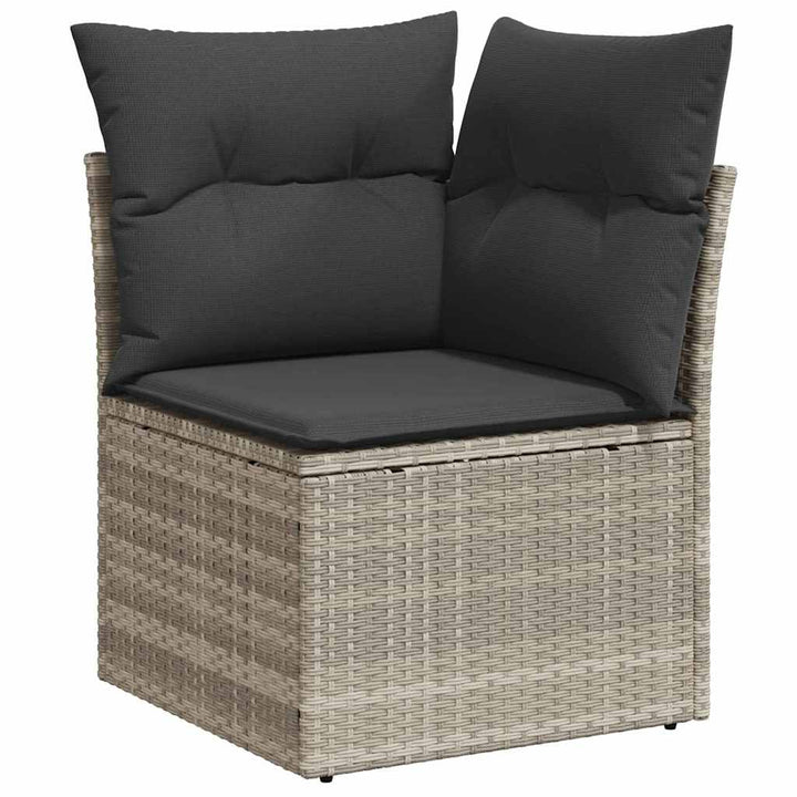 Havesofa Sæt 9 stk. polyrattan
