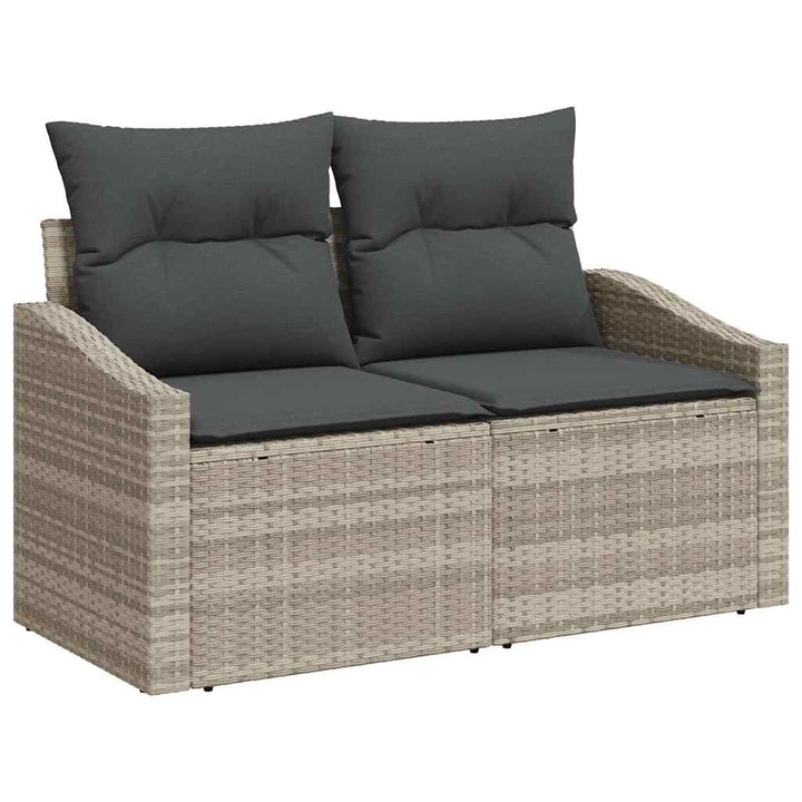 Havesofa Sæt 6 stk. polyrattan