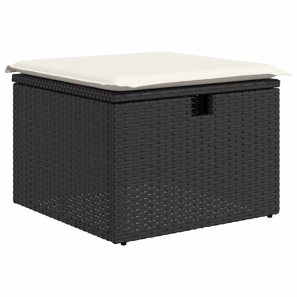 Havesofa Sæt 9 stk. polyrattan