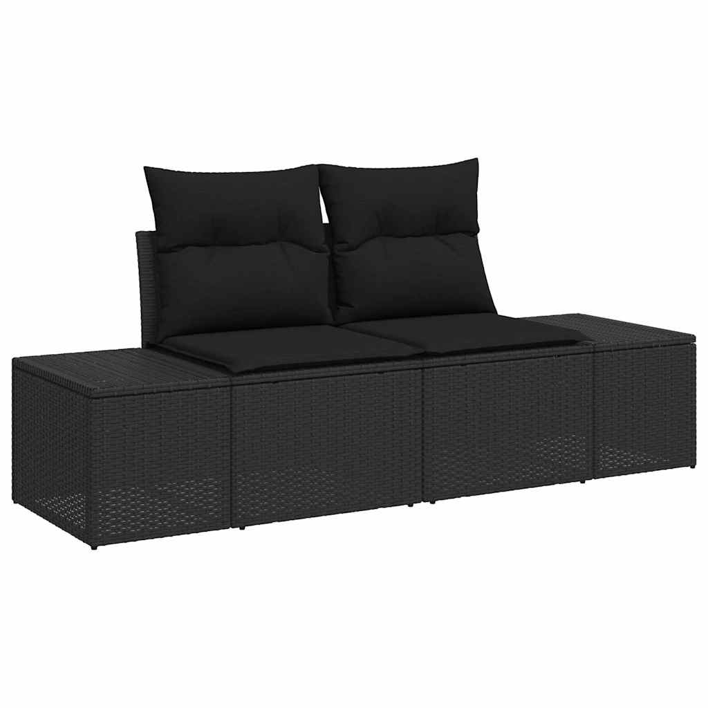 Havesofa Sæt 8 stk. polyrattan