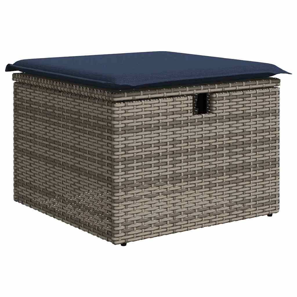 Havesofa Sæt 8 stk. Poly rattan