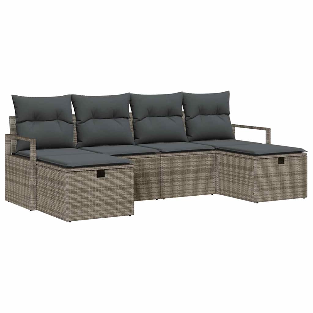 Sofa Sæt 5 stk. polyrattan