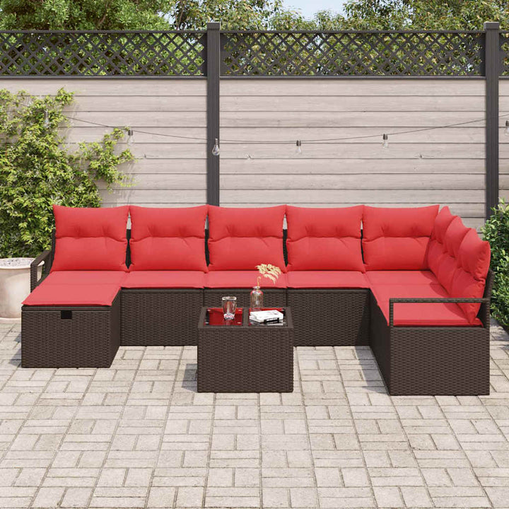 Sofa Sæt 5 stk. polyrattan