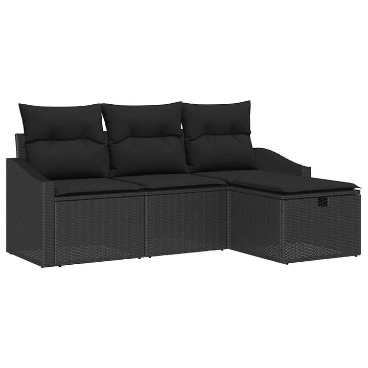 Sofa Sæt 4 stk. polyrattan