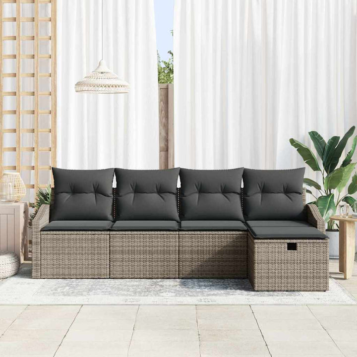 Sofa Sæt 6 stk. polyrattan