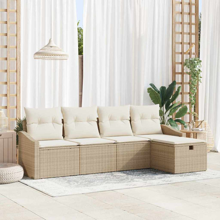 Sofa Sæt 6 stk. polyrattan