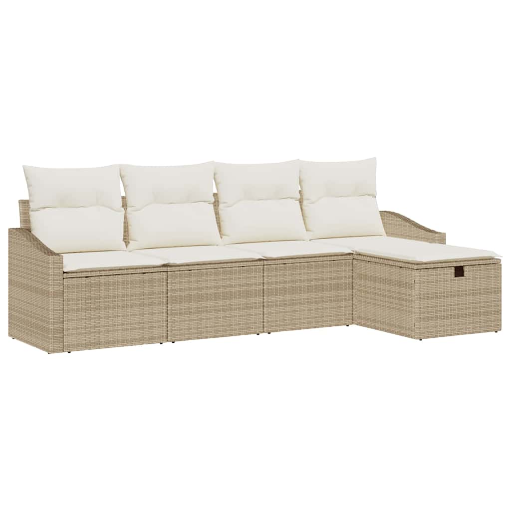 Sofa Sæt 6 stk. polyrattan