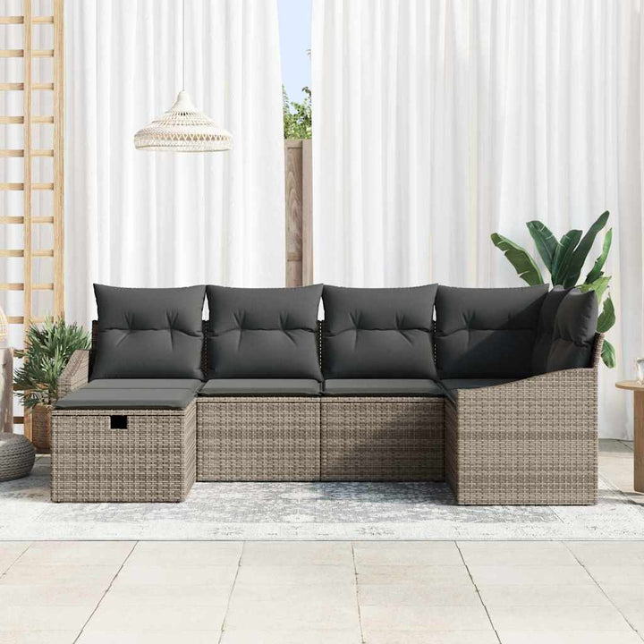 Sofa Sæt 7 stk. polyrattan