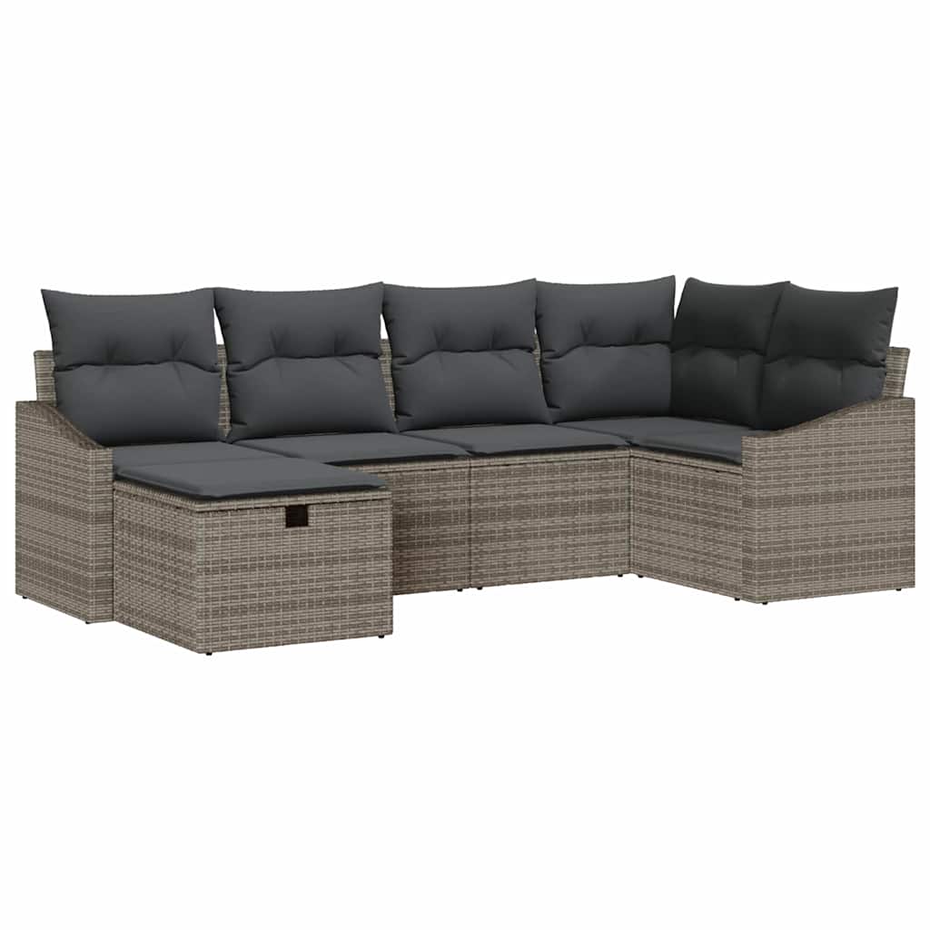 Sofa Sæt 7 stk. polyrattan