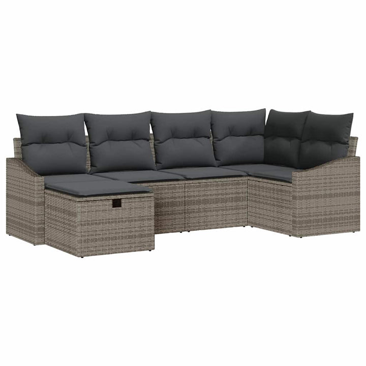 Sofa Sæt 7 stk. polyrattan