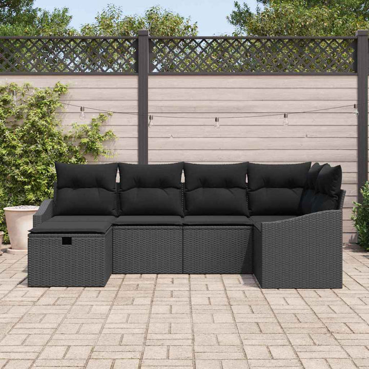Sofa Sæt 7 stk. polyrattan